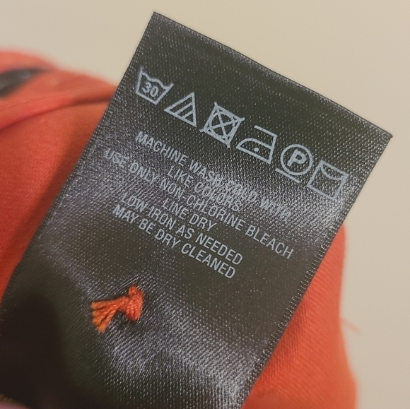 Anthropologie | Women's Red Essential Slim Pants With Side Buttons (US Size 4) - Picture 9 of 16